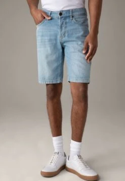 Strellson ROBY - Jeans Shorts - Medium Blau