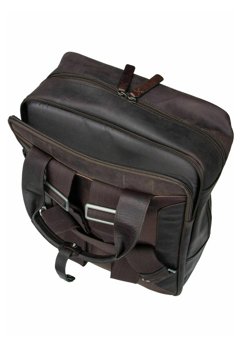 Strellson BRICK LANE - Tagesrucksack - Dark Brown 4 Strellson BRICK LANE - Tagesrucksack - Dark Brown – Bild 4