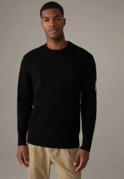 Strellson TADEO - Strickpullover - Schwarz