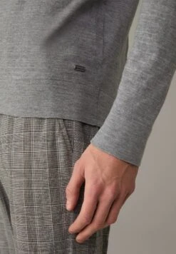 Strellson ZION - Strickpullover - Hellgrau Meliert -Strellson 1da59a55fc644a438f10160692bf57d6