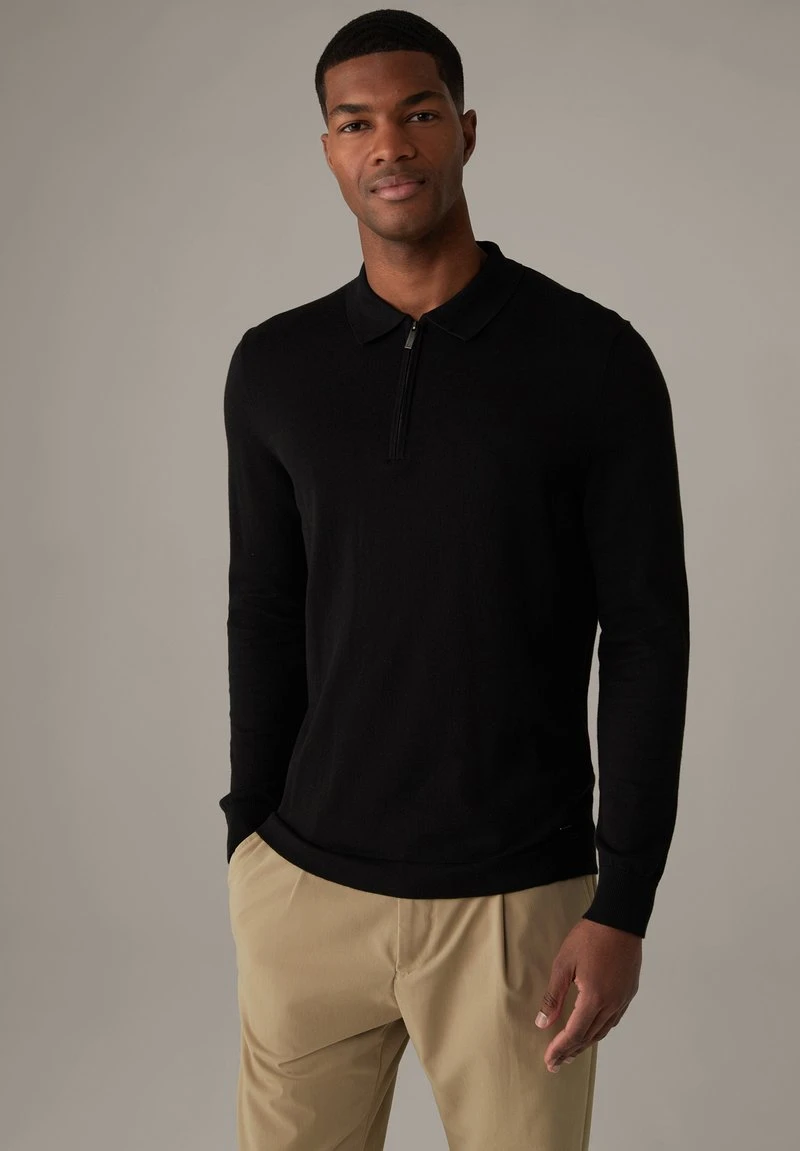 Strellson VINCENT - Poloshirt - Schwarz 1 Strellson VINCENT - Poloshirt - Schwarz