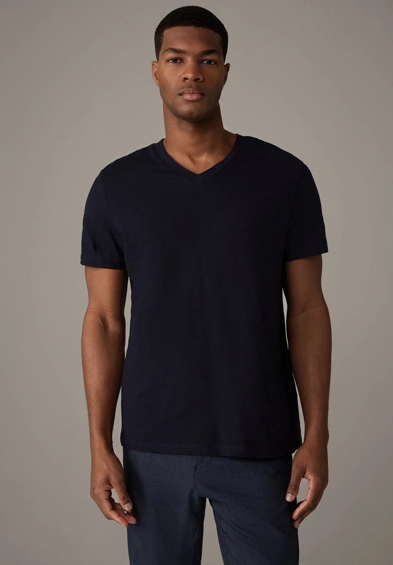 Strellson COLIN - T-Shirt Basic - Dunkelblau 1 Strellson COLIN - T-Shirt Basic - Dunkelblau