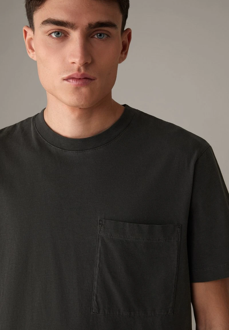 Strellson CAIN - T-Shirt Basic - Grauschwarz 4 Strellson CAIN - T-Shirt Basic - Grauschwarz – Bild 4