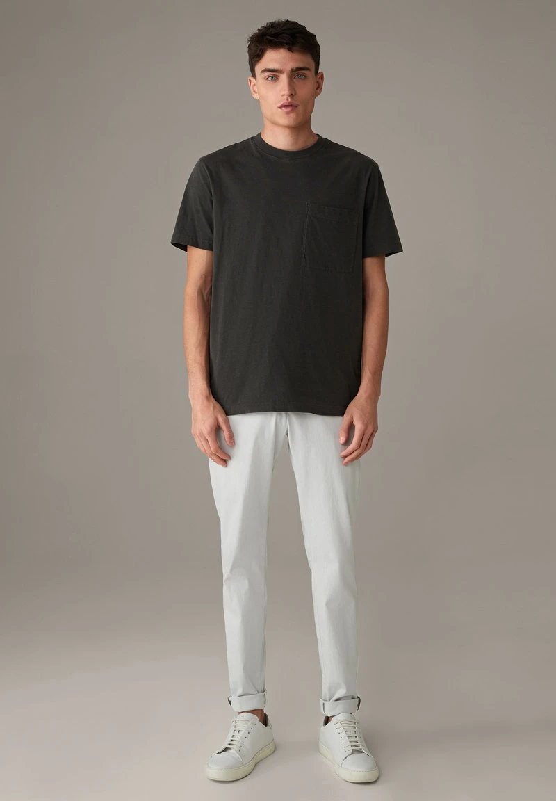 Strellson CAIN - T-Shirt Basic - Grauschwarz 2 Strellson CAIN - T-Shirt Basic - Grauschwarz – Bild 2