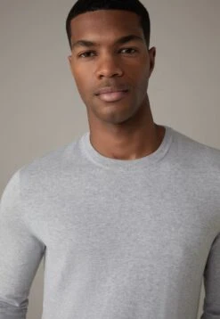 Strellson VINCENT - Strickpullover - Grau Meliert -Strellson 754f28e707ec43e0bf99ffc52c8cddb3