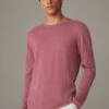 Strellson LAIN - Strickpullover - Hellrot Meliert