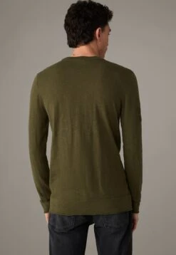 Strellson ALBANY - Langarmshirt - Oliv -Strellson 7cb7f85e6e724213ae0c3fb3e4abafb7