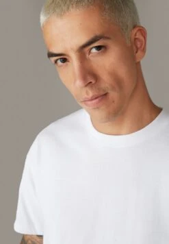 Strellson RAKU - T-Shirt Print - White -Strellson 7d1be18f388f4ceb80d665e87157a36d