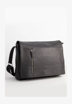 Strellson KENNINGTON MESSENGER LHF / NF VON NEWTON SERIE - Umhängetasche - Black -Strellson 82e4b78ae9274570a8a105f14ace44bd