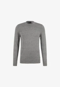 Strellson ZION - Strickpullover - Hellgrau Meliert -Strellson 88d9c6007b964a9480dadc4c35d38df1