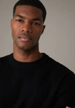 Strellson TADEO - Strickpullover - Schwarz -Strellson 9499ef2fd35d4ed58230b7d9963b2013