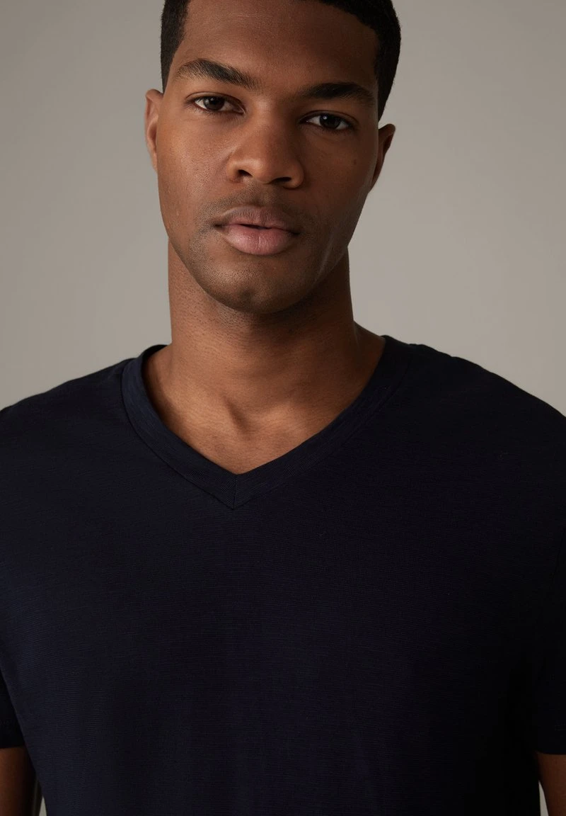 Strellson COLIN - T-Shirt Basic - Dunkelblau 4 Strellson COLIN - T-Shirt Basic - Dunkelblau – Bild 4