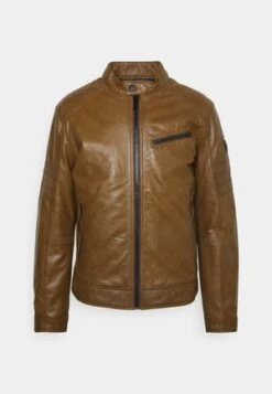 Strellson Lederjacke - Light Beige -Strellson b7dca2a482944345ad5e7475c41c81c1