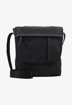 Strellson ROYAL OAK SHOULDERBAG - Umhängetasche - Black -Strellson b84b2d0f208241e38d020660fad47e06