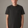 Strellson CAIN - T-Shirt Basic - Grauschwarz