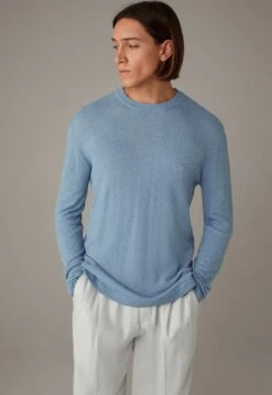 Strellson RODA - Strickpullover - Pastellblau