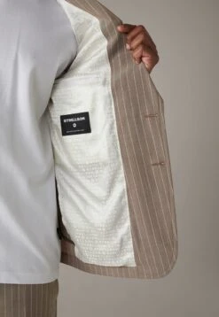 Strellson ALFIE - Sakko - Beige Gestreift -Strellson f2b9e7fce5eb412faad0b1570029058d