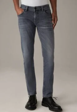 Strellson ROBIN - Jeans Straight Leg - Medium Grau