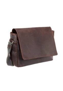 JEREMY - Umhängetasche - Darkbrown -Strellson f8331bdbb7954890a5f253f8709fa581