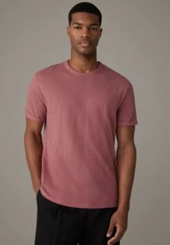 Strellson 11 COLIN-R - T-Shirt Basic - Rosé